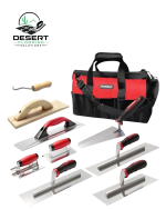 Desert Flooring Solutions wood float and edger tools
